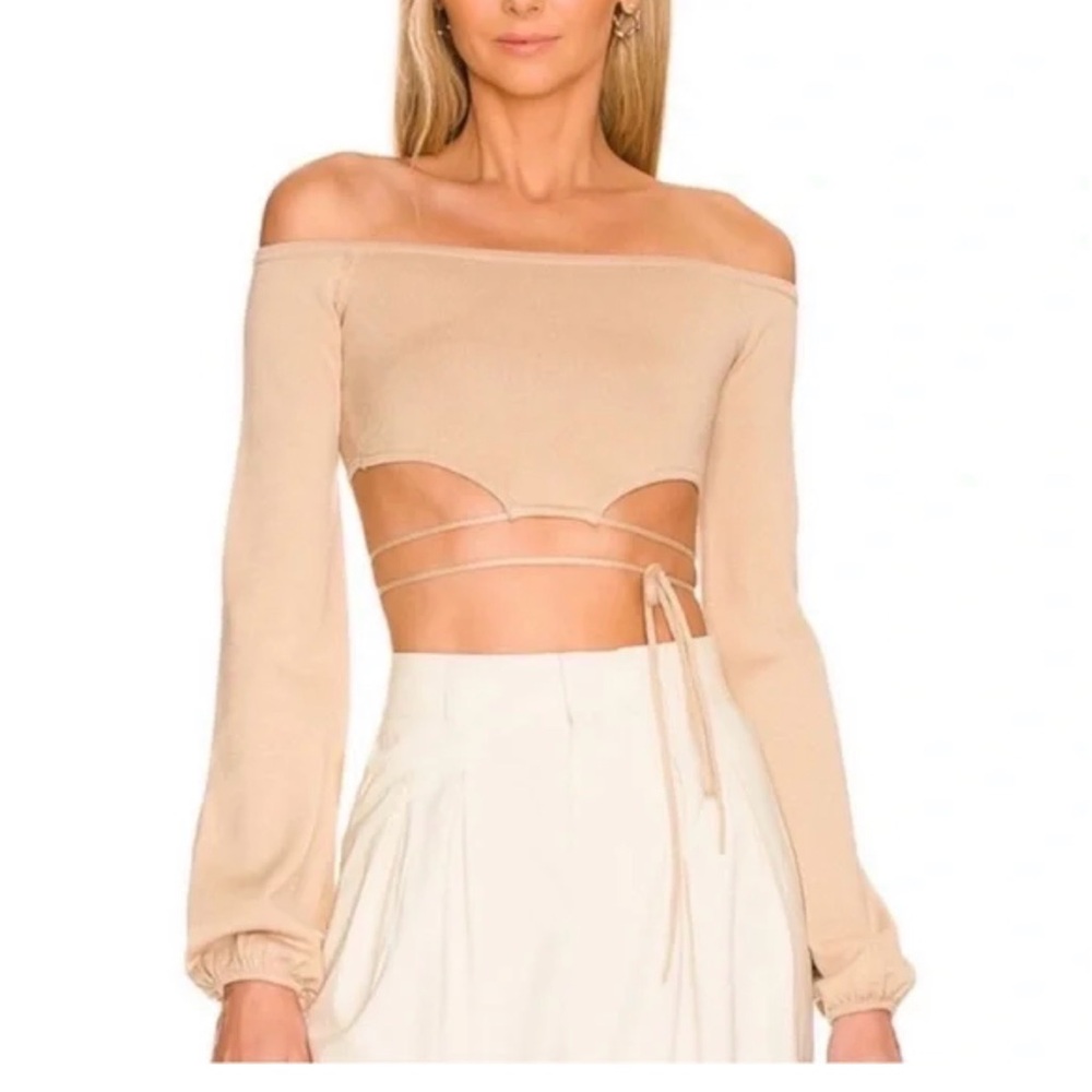 NBD tadd off the shoulder top